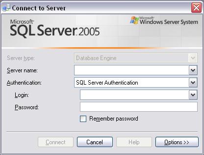 Download Microsoft SQL Server 2005 Management studio