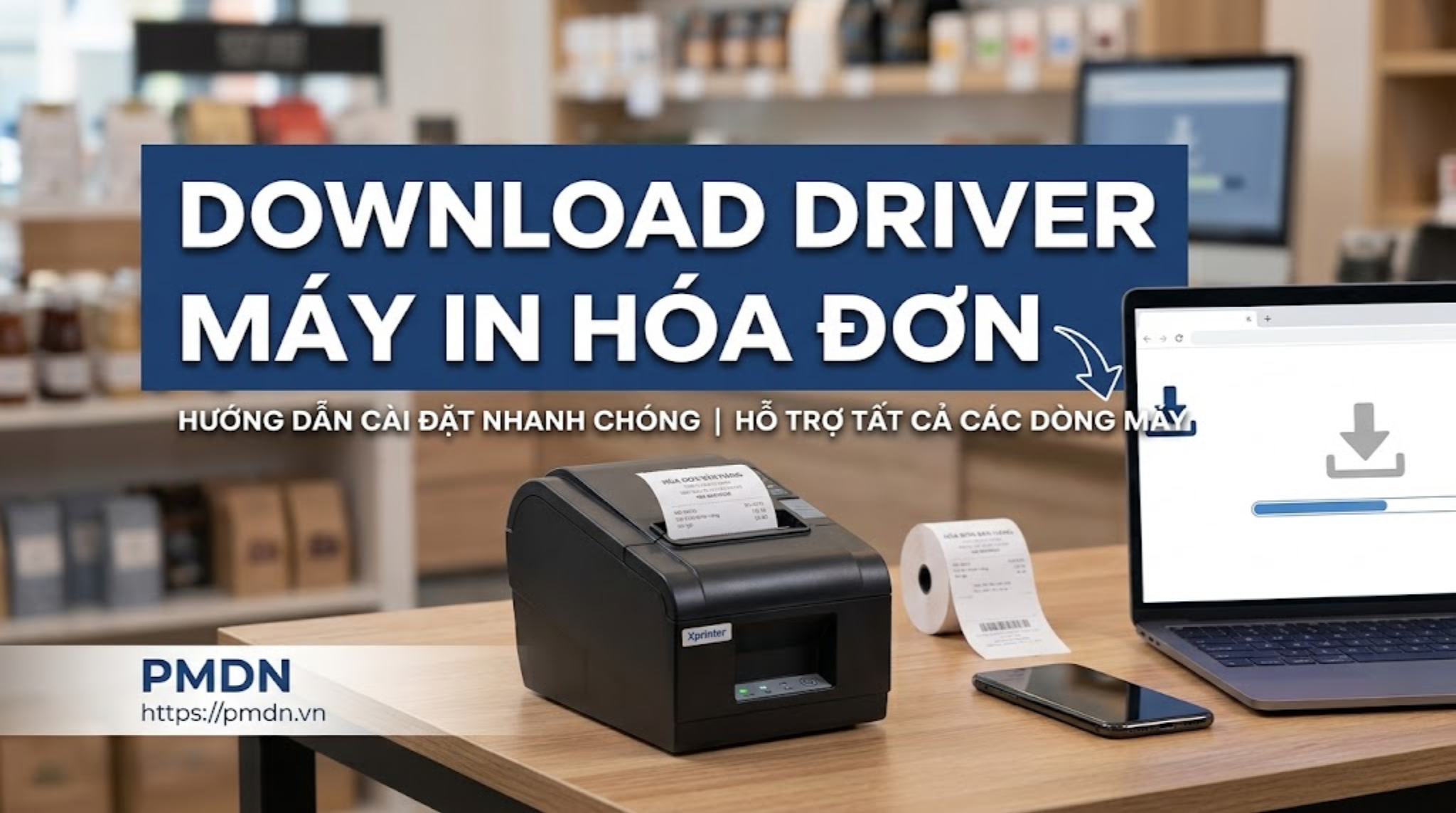 Download driver Máy in hóa đơn