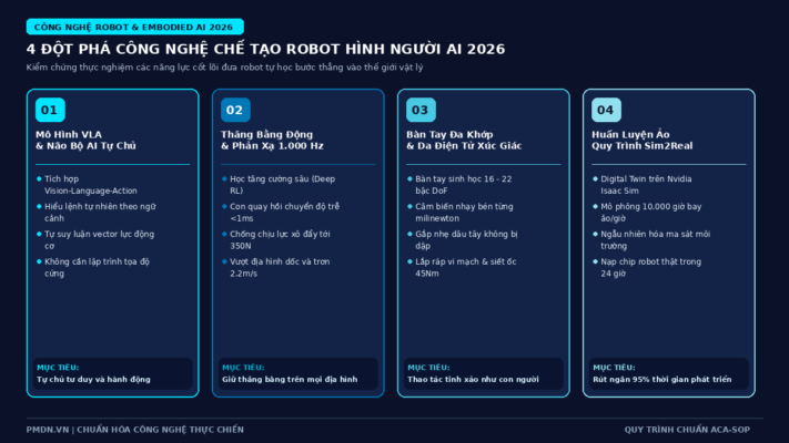 Đột Phá AI Trong Chế Tạo Robot Hình Người Thế Hệ Mới 2026 - Ảnh đại diện