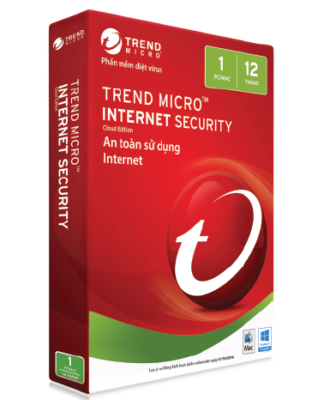 Phần mềm diệt virus nhanh Trend Micro Internet Security