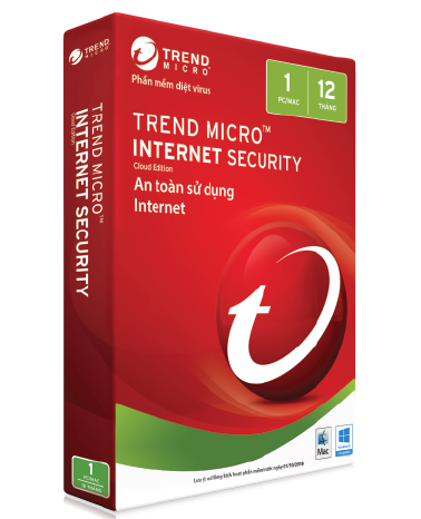 Phần mềm diệt virus nhanh Trend Micro Internet Security