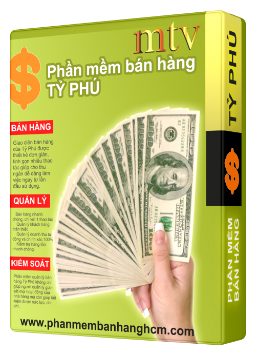 Hướng dẫn sử dụng phần mềm quản lý bán hàng tỷ phú