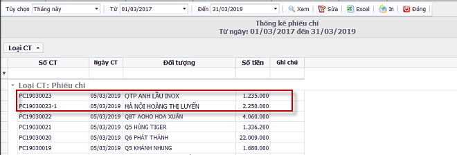 Hướng dẫn khắc phục lỗi trùng số chứng từ (số chứng từ không tự tăng)